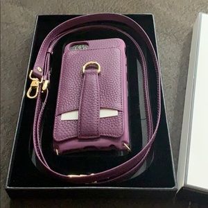 iPhone wallet case with strap